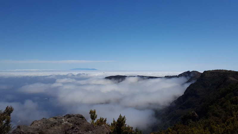 Vandring på toppen – en del av Camino del Virgen